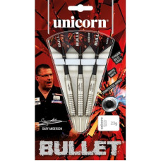 Unicorn Šautriņa ar tērauda uzgali Unicorn Bullet Stainless Steel - Gary Anderson 22g: 27520 | 24g: 27521 | 26g: 27522 - 26 g