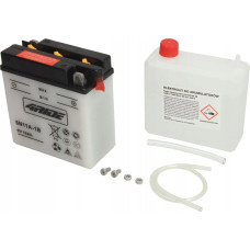 Moretti Akumulator Kwasowy/Rozruchowy/Suchoładowany z elektrolitem (ograniczona sprzedaż konsumencka) 4 RIDE 6V 11Ah 85A P+ Obsługowy elektrolit w zestawie 122x62x132mm Suchoładowany z elektrolitem 6N11A-1B p