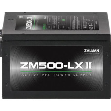 Zalman ZM500-LXII 500W, Active PFC, 85%, 200-240V, EU