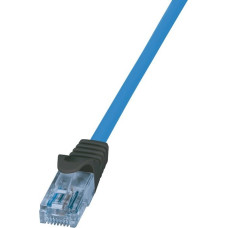 Logilink LogiLink Patchkabel CAT6A U/UTP Premium blau 30.00m 10G/PoE