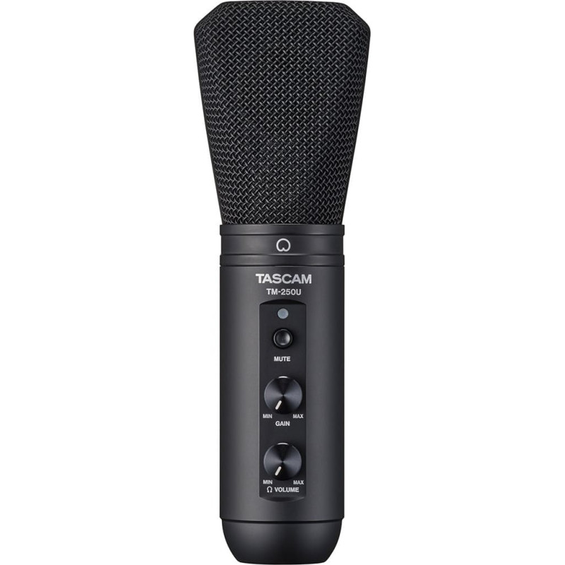 Tascam TM-250U microphone Black Conference microphone