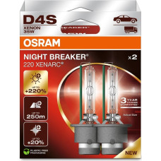Osram Żarówka (Zestaw 2szt.) D4S 42V 35W P32D-5 XENARC NIGHT BREAKER 220, biała 4500K