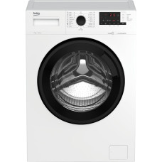 Beko Pralka Beko Skalbimo mašina WUE7612XBWS, 7kg, Energy class A, 49 cm, 1200 rpm, Inverter motor, Steam Cure, Hygiene+