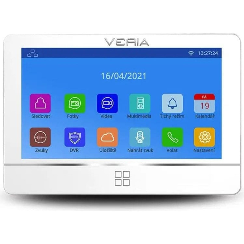 Veria 8277B-W (Wi-Fi) série 2-WIRE LCD monitor videotelefonu, bílý
