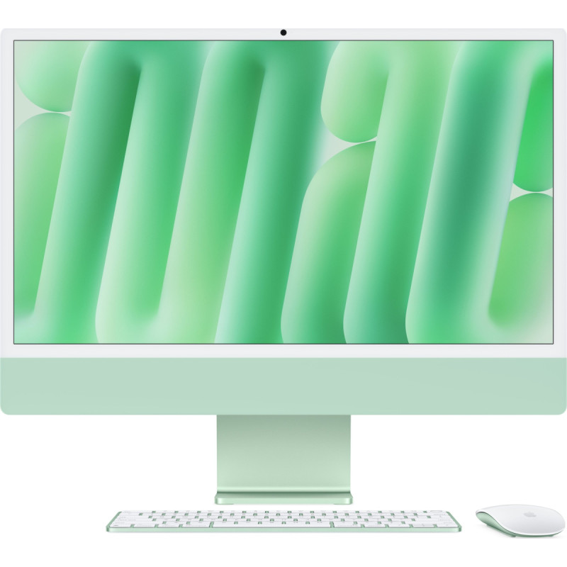 Apple Komputer Apple APPLE 24inch iMac with Retina 4.5K display Apple M4 chip with 10core CPU and 10core GPU 16GB 256GB SSD Green