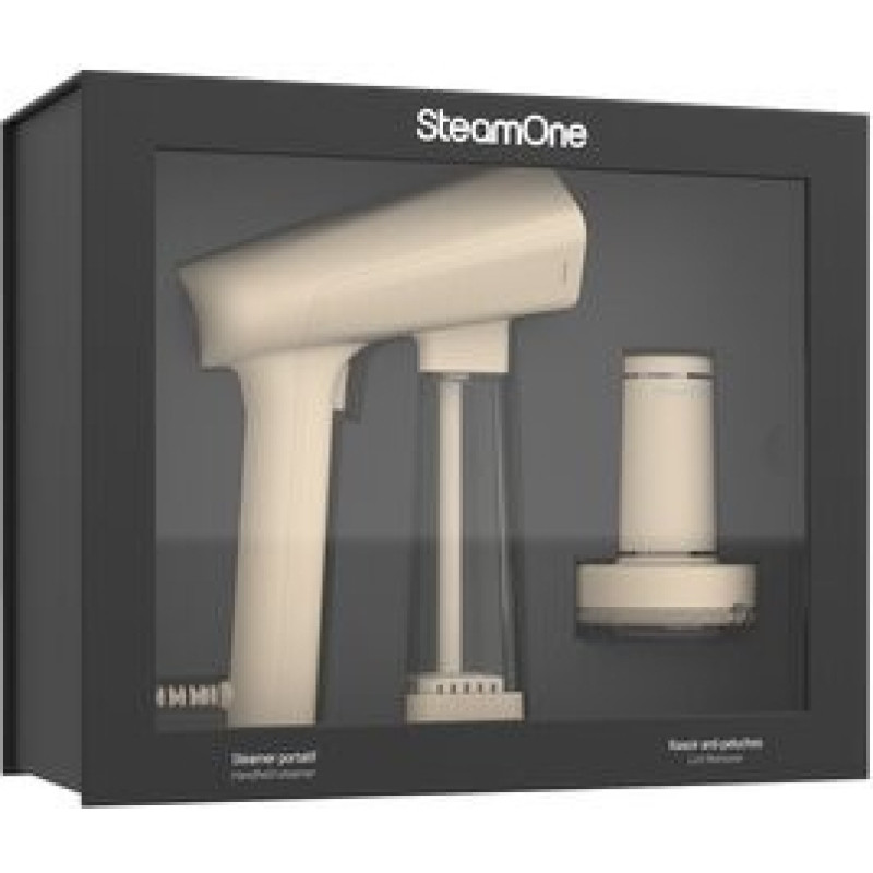 Steamone Drabužių garintuvas SteamOne BUNDLE SN200B+RP10B kreminis