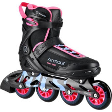 Nils Extreme Skrituļslidas NA22151 INLINE SKATES ARMOUR BLACK PINK SIZE 42  NILS EXTREME