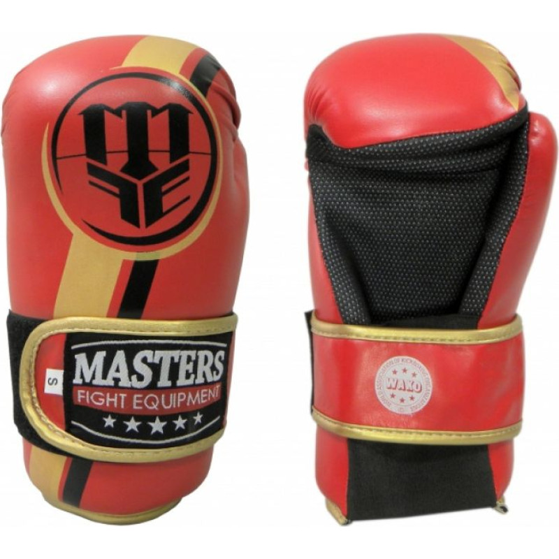 Masters Atvērtie cimdi ROSM-MASTERS (WAKO APPROVED) 01559-02M - niebieski+M