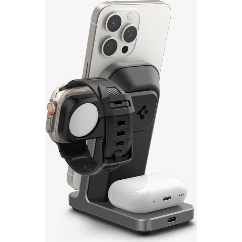 Spigen OneTap Pro 3 3-in-1 Wireless Charging Stand