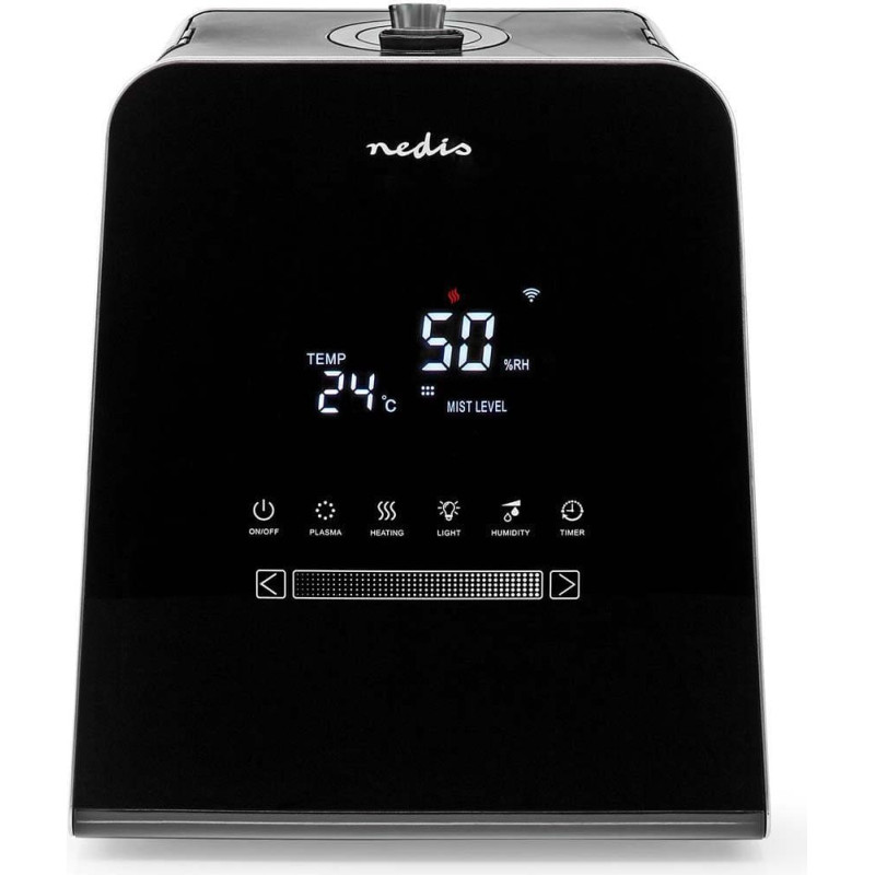 Nedis Nawilżacz ultradźwiękowy Nedis 5,5l SmartLife czarny