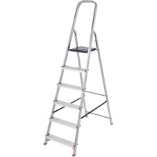 Hailo HOUSEHOLD LADDER 6-STEPS ALUM