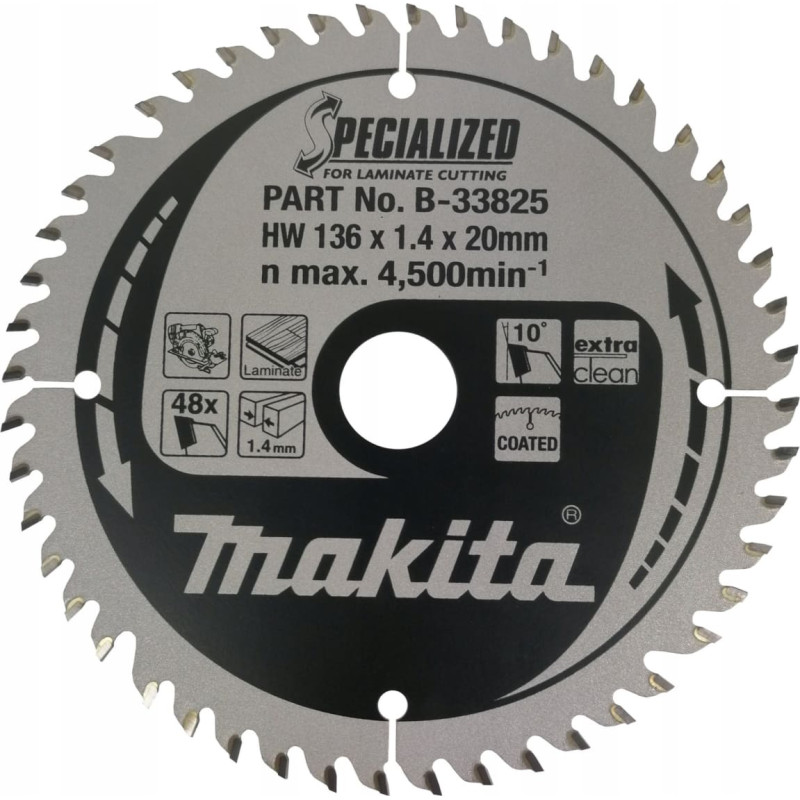Makita B-33825 ostrze do piły tarczowej 13,6 cm 1 szt.