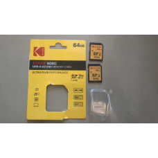 Kodak SD 64GB UHS-II U3 V90 Ultra Pro