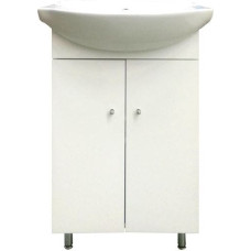 Deftrans MYKONOS 50 SET WHITE WASHBASIN/CABINET
