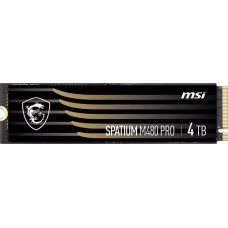 MSI Dysk SSD MSI Spatium M480 Pro 4TB M.2 2280 PCI-E x4 Gen4 NVMe (S78-440R050-P83)