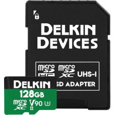 Delkin Karta Delkin Power 2000x MicroSDXC 128 GB UHS-II/U3 V90 (DDMSDG2000128)