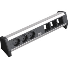 Bachmann Listwa zasilająca Bachmann Bachmann DESK 3x Gniazda 3xABD GST18 - 902.002
