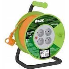 Acar PZ-4Z/OTM H05VV-F 3G1.0 20M Retractable extension cable