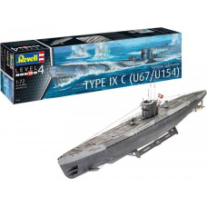 Revell Model plastikowy German Submarine Type IX C U67/U154