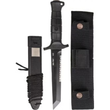 Mil-Tec German Combat Knife Black 2000 steel 440