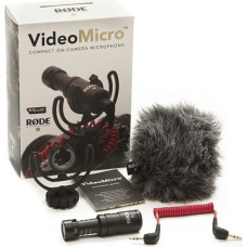 Rode RØDE VideoMicro Black Digital camera microphone