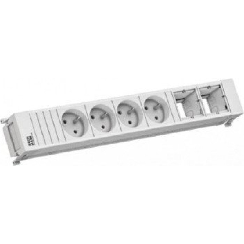 Bachmann POWER FRAME 4xUTE 2xCM 0.2m GST18 RAL9010