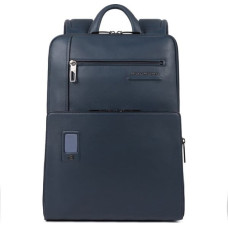 Piquadro Piquadro, Urban, Leather, Backpack, Blue, With Ipad Compartment, CA5102AO - BLU, For Men For Men