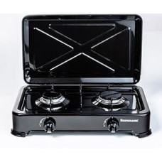 Ravanson Countertop Hob Gas Ravanson K-02TB [black; 2 zone(s)]