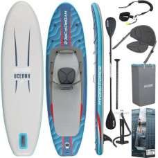 Bestway Zestaw Deska SUP z oparciem Hydro-Force 2w1 305cmx84cmx15cm 6532B EDUKAMP