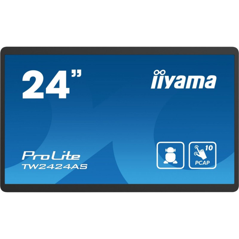 Iiyama Monitor 23.8 cala tw2424as-b1 poj.10pkt.24/7,android 12 z gms,3h