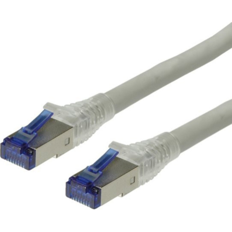 Roline ROLINE S/FTP- (PiMF- )Patch Cable cat.6a, solid wire, gray 90m (21.15.0875)