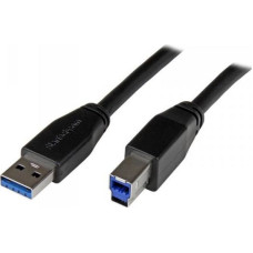Startech Kabel USB StarTech USB-A - USB-B 10 m Czarny (S55057663)