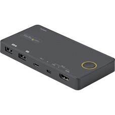 Startech 2 PORT HYBRID USB-C KVM SWITCH 2 PORT HYBRID USB-C KVM SWITCH