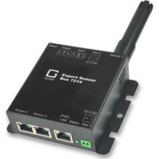 Triton GUDE 721413 Czujnik Expert LAN do monitorowania temperatury, wilgotności, ciśnienia powietrza i wejść/wyjść, PoE