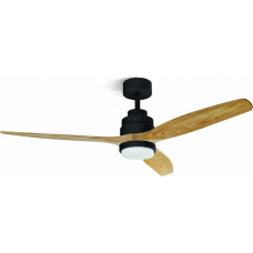 Plustek WENTYLATOR SUFITOWY ZCF 7600 40W 132cm LED 18W BUK/CZARNY