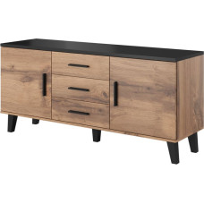 Cama Meble Cama sideboard LOTTA 150 2D3S wotan oak + mat black