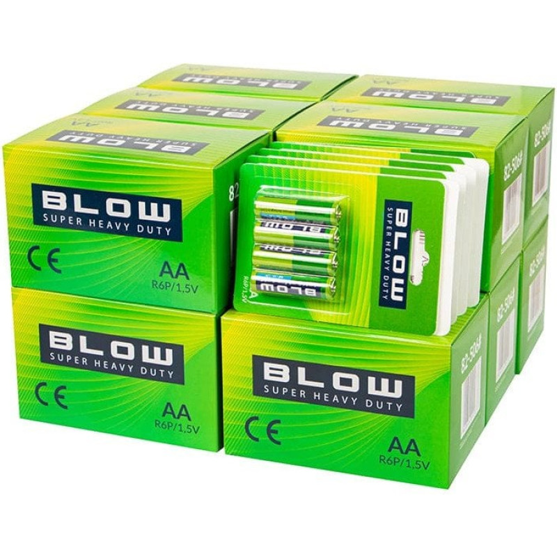 Blow 82-673# Bateria  blow super heavy duty aa r06p karton blister