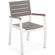 Keter Darza kresls Harmony Armchair balts/besigi bruns 7290106926431
