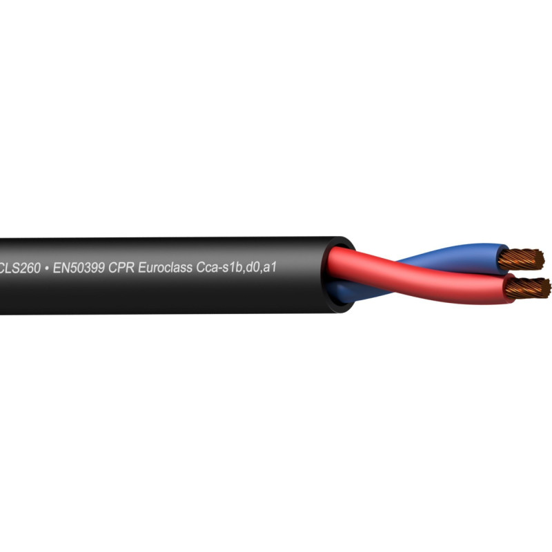 Procab Kabel Procab PROCAB CLS260-CCA/3 Kabel głośnikowy - 2 x 6 mm? - 10 AWG - CPR Euroclass Cca300 m