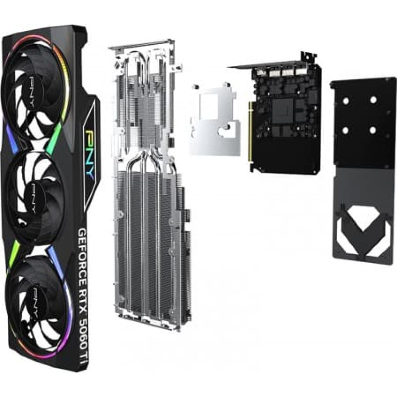 PNY Graphics card GeForce RTX 5060 Ti 16GB RGB VCG5060T16TFXXPB1-O