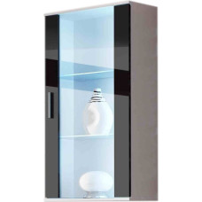 Cama Meble Cama hanging display cabinet SOHO white/black gloss