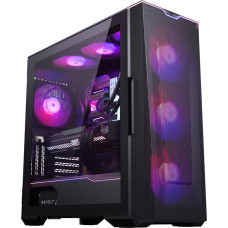 Phanteks Eclipse G500A D-RGB Midi-Tower, Tempered Glass - schwarz