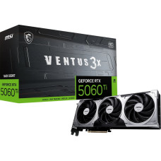 MSI Karta graficzna MSI GeForce RTX 5060 Ti Ventus 3X OC 16GB GDDR7 DLSS4