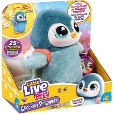 Cobi Maskotka interkatywna little live pets - chodzący pingwinek