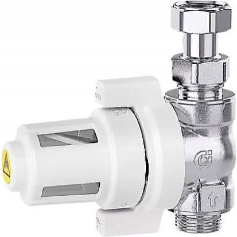 Caleffi XS® separator- urządzenie filtrujące z magnesem do montażu pod kotłem G 3/4 A (ISO 228-1) GZ podłączenie proste