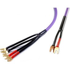 Melodika Kabel Melodika Widły - Widły 3m fioletowy