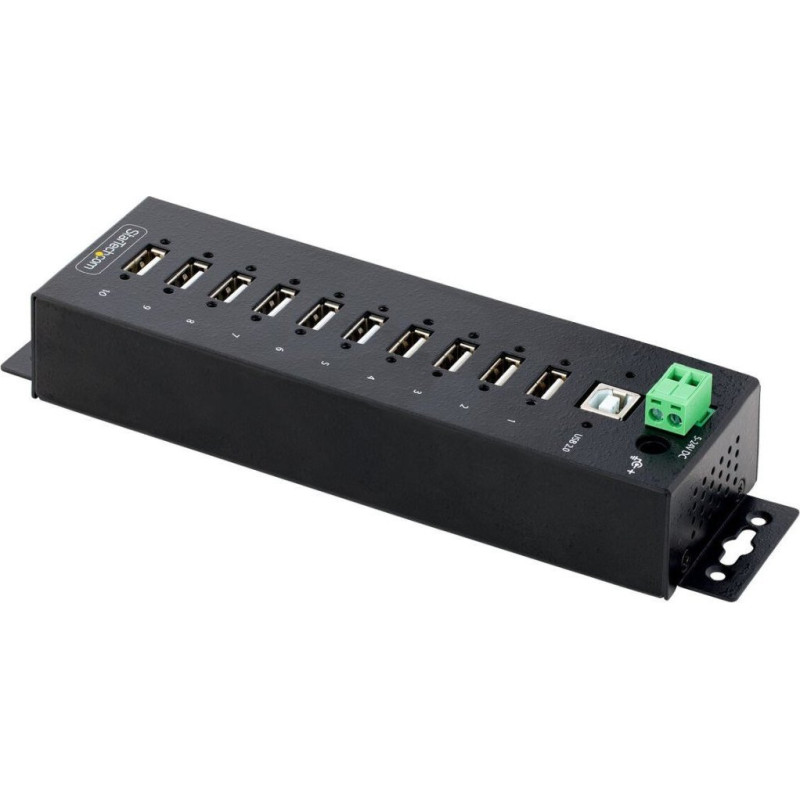 Startech HUB USB StarTech HUB USB Startech USB210AIND-USB-A-HUB Czarny
