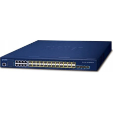 Planet Switch Planet PLANET Layer 3 16-Port 100/1000X SFP Zarządzany L3 10G Ethernet (100/1000/10000) 1U Niebieski