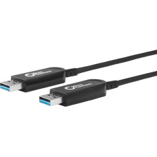 Microconnect Kabel USB MicroConnect USB-A - USB-A 10 m Czarny (USB3.0AA10BOP)