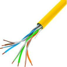 Lanberg LAN UTP CABLE 100MB/S 305M WIRE CCA YELLOW